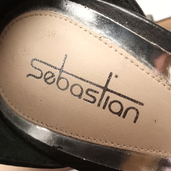 SEBASTIAN 2-Toned Sandals - Picture 5 of 9